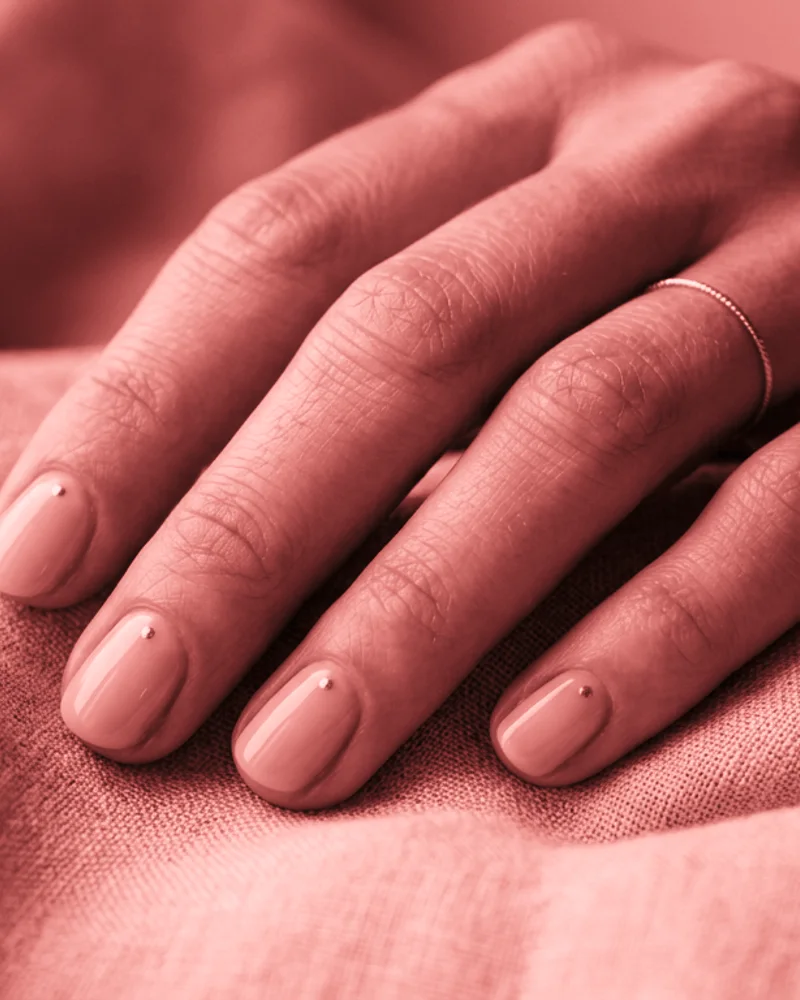 Burgundy Nails Style 17: Velvet Cat Eye Dimension on almond nails