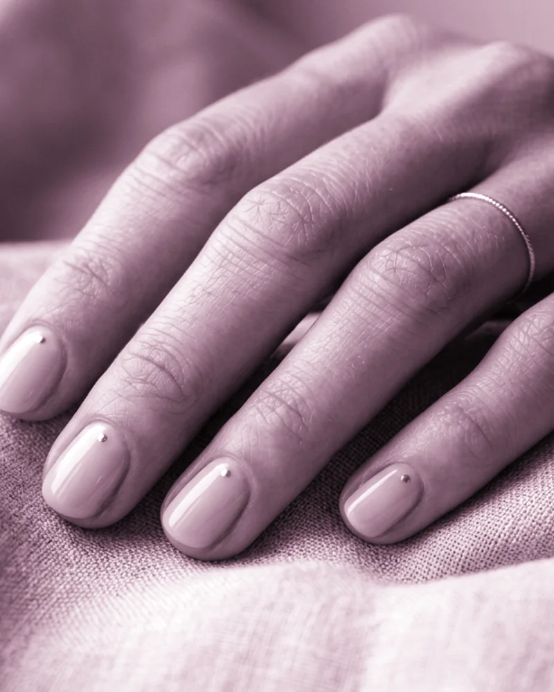 Cute Long Nails Style 3: Cashmere Warm Neutral