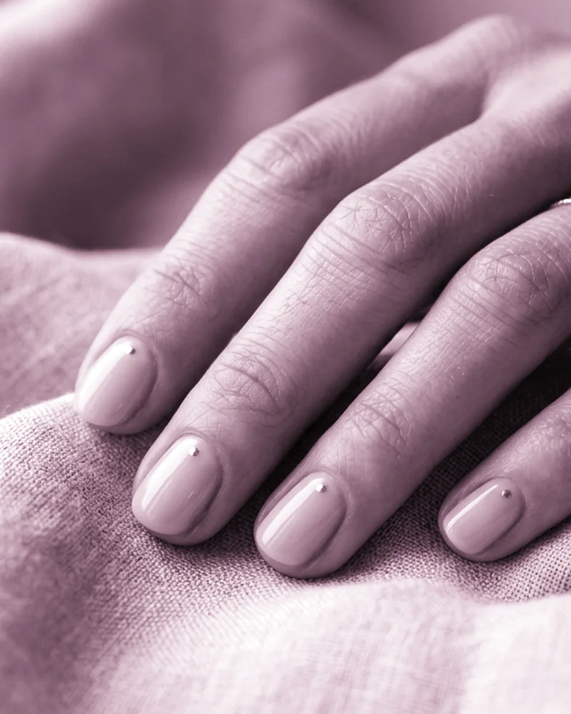 Pastel Spring Nails Style 4: Sunset Rose Gold Transition